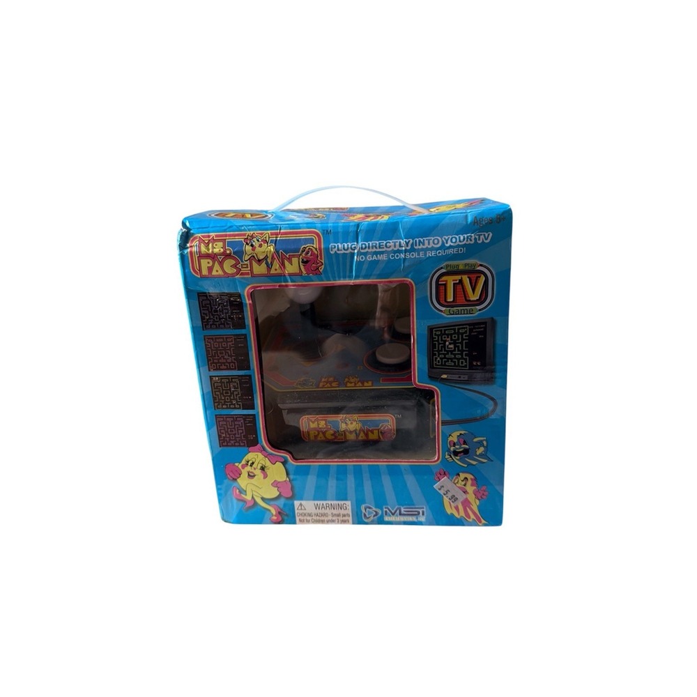 Ms. Pac-Man Plug & Play TV Game Joystick New in Box No Console Required